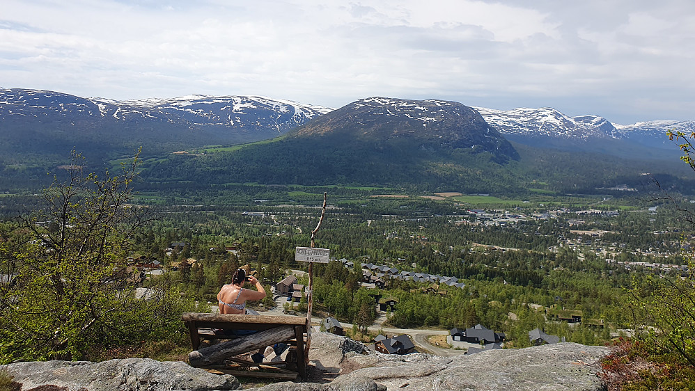 På Nedre Liarberget - mot Rånåkollen 