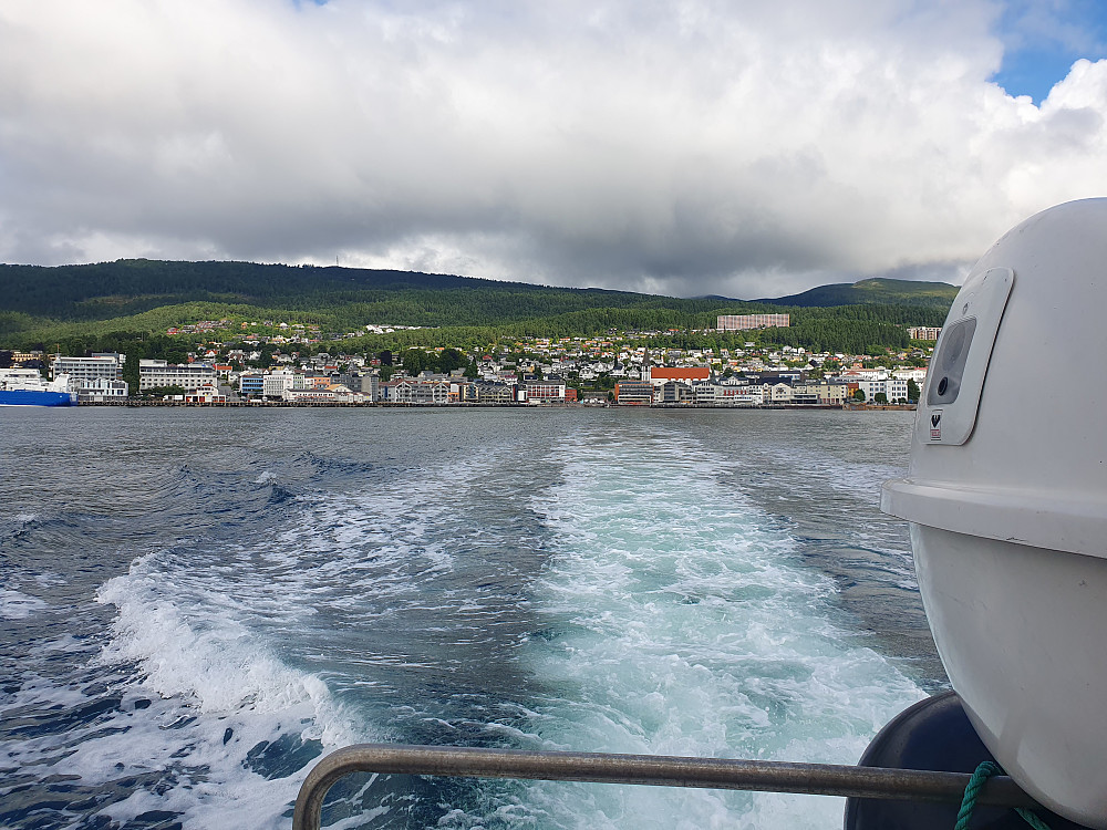 Kursen er satt for Hjertøya