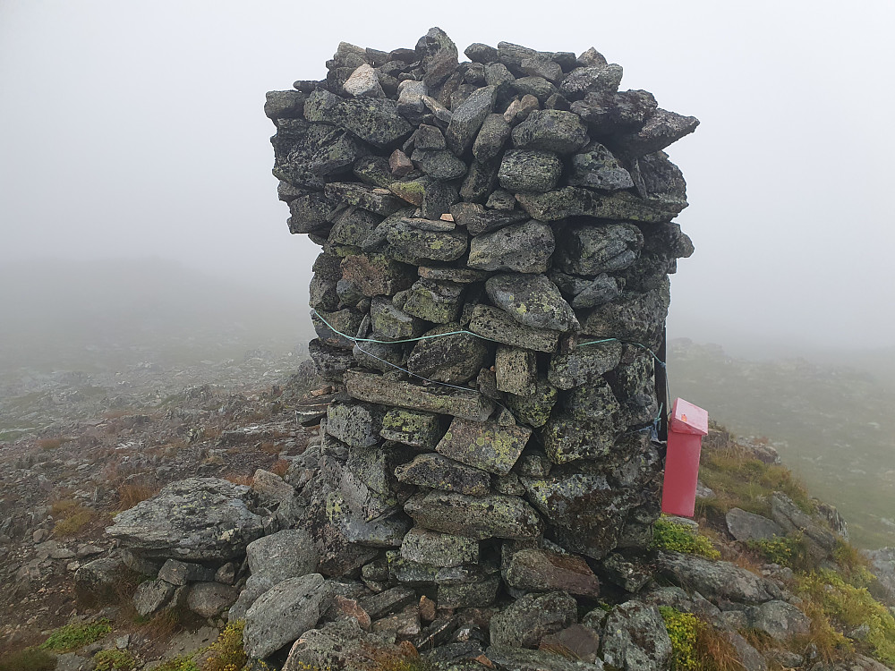 Tåke på Lønsetfjellet