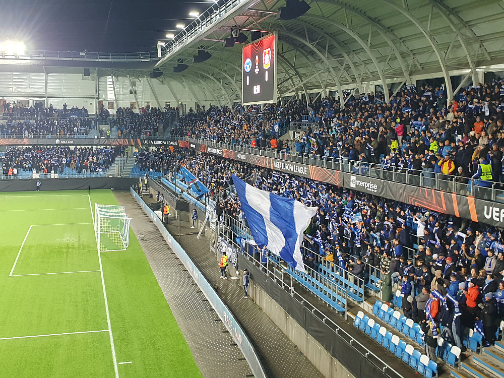En meget god andreomgang av Molde holdt på å gi poeng mot bundesligalederen,  Bayer Leverkusen. Trivelig kveld på stadion :-) 
