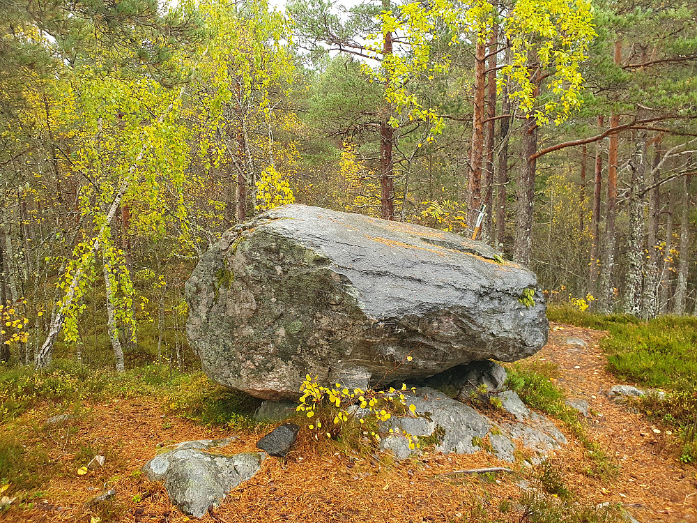 Storsteinen - stolpe skimtes bak :-)