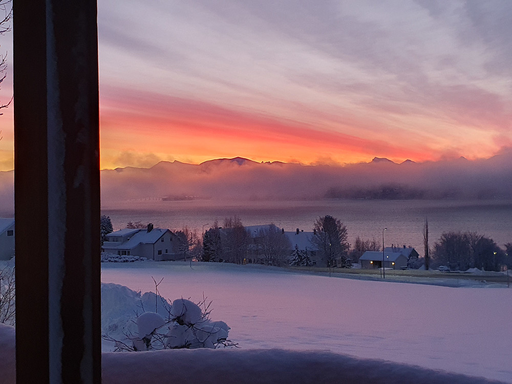 Fint morgenlys i dag
