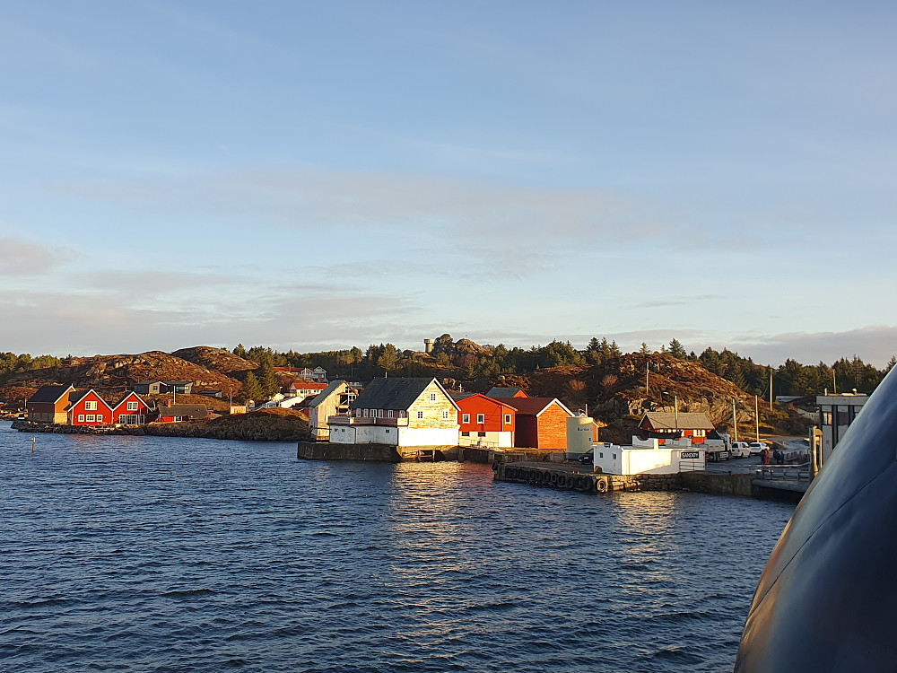 Inn mot Sandøya 