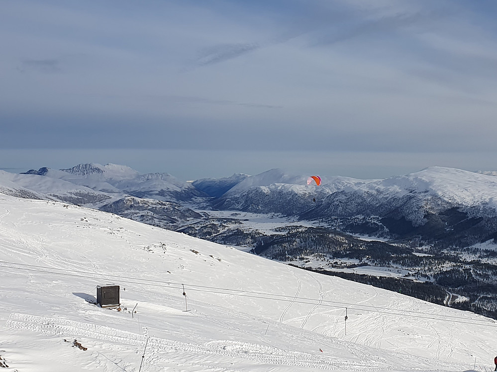 Paraglider i luften