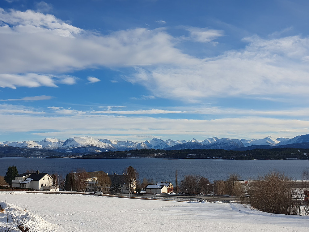Fint ved avreise til Bjorli