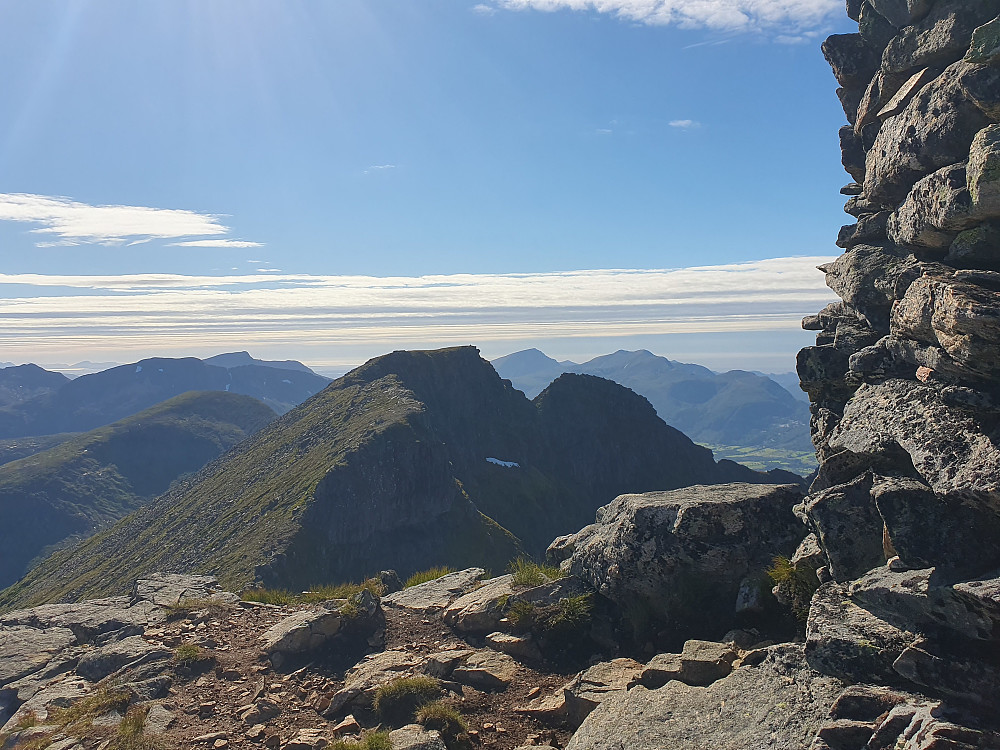Mot Stortussen fra Snøtind 