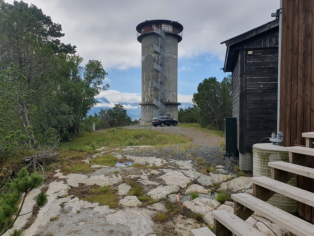 Også en tur oppom Hukkelberget tidligere på dagen (bil)