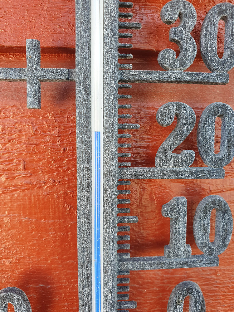 Bra temperatur igjen 