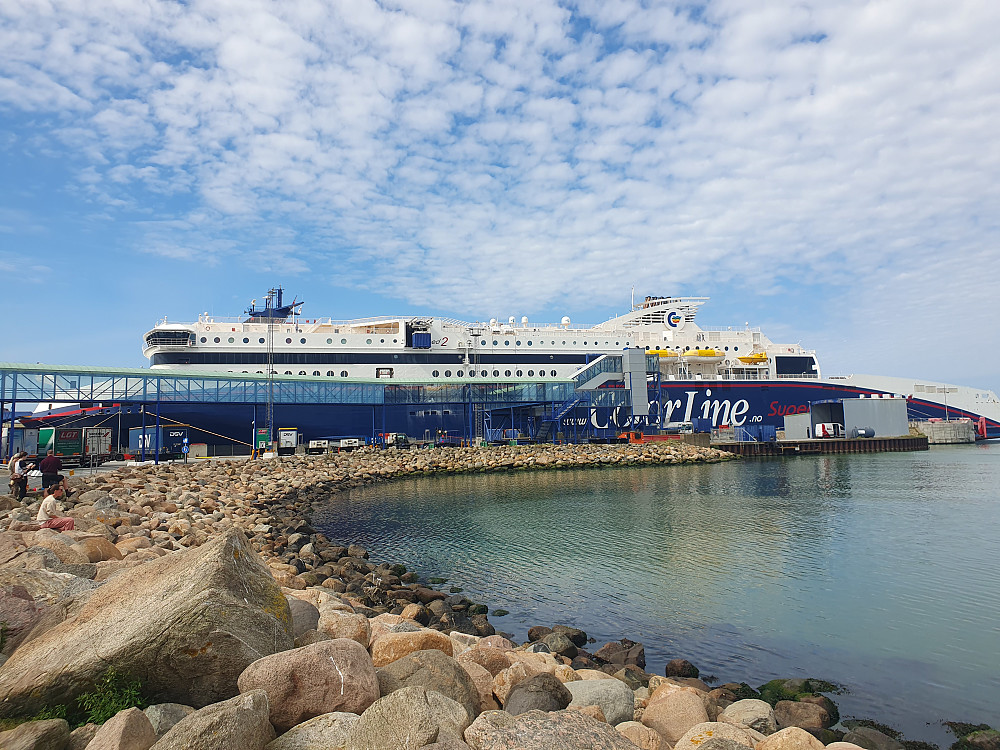 ColorLine klar for avgang i Hirtshals