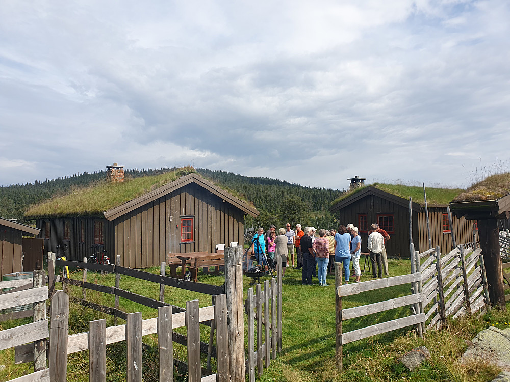 Søskenbarntreff på Grytsetra senere på dagen