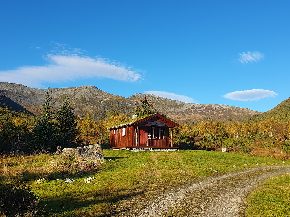 På Skittensetra (Malmesetra), som var utgangspunkt for dagens tur.