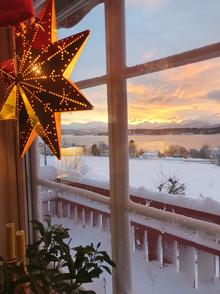 Det ble skikkelig vinter i nordvest