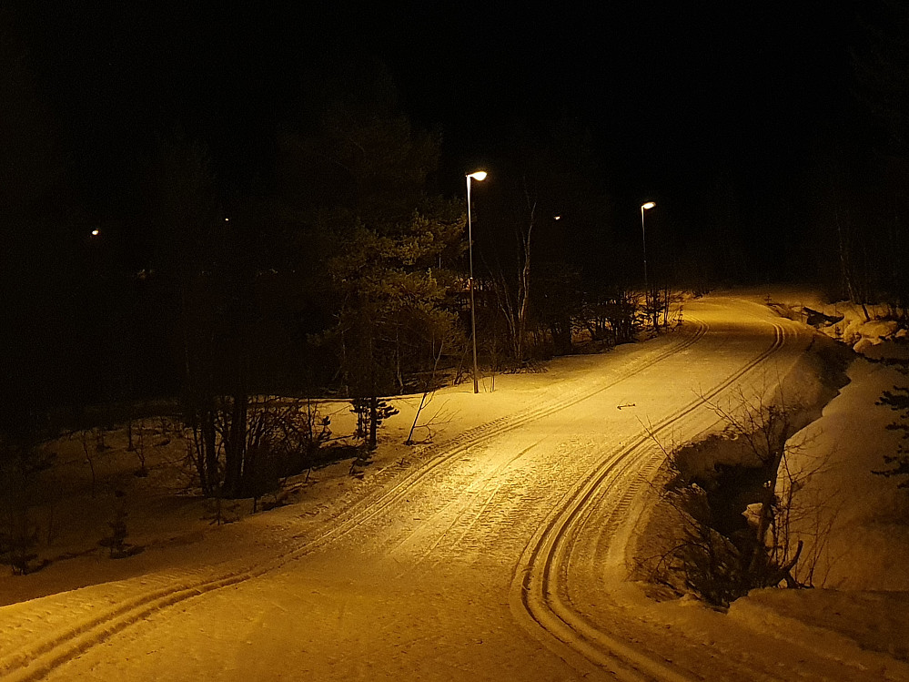 Lysløypa på Bjorli 