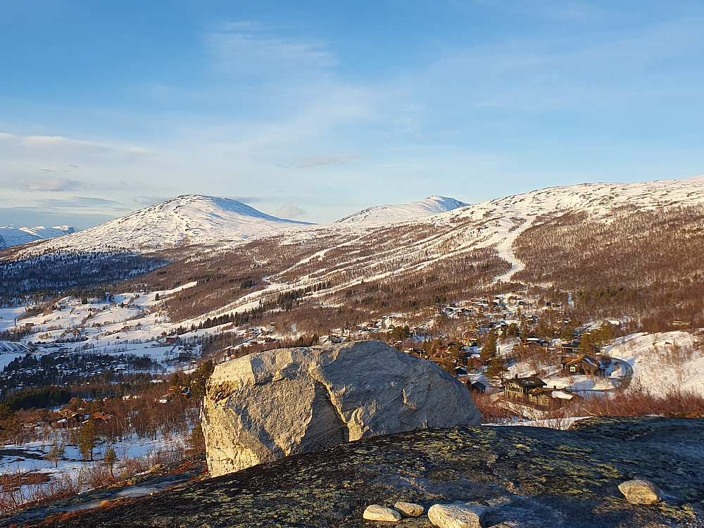 På Vetlfjellet - mot Toppen, Raudmyrhøa og Bjørlihø 