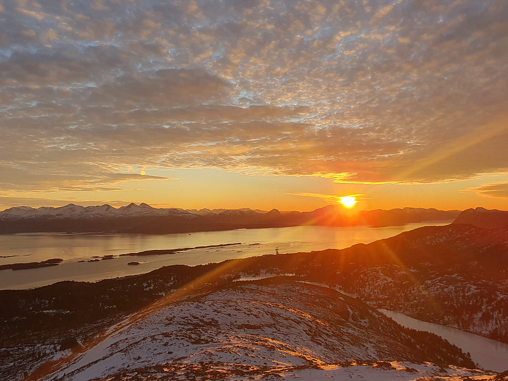 Solnedgang på Blåberget 