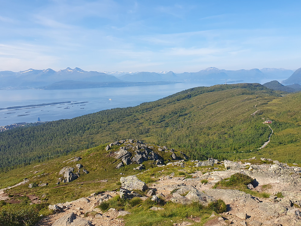 Utsikt fra Tusenårsvarden 