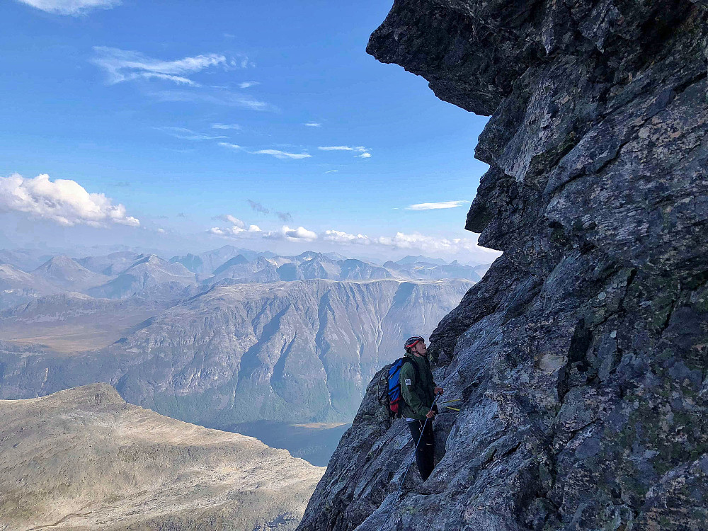 Dagens crux. Gikk rett på i overhenget. 