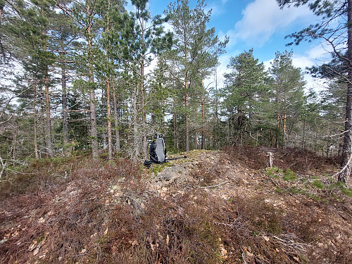 Toppen av Brenthei.