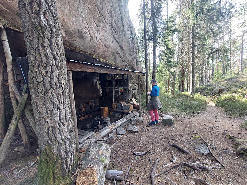 Gapahuk ved Stigane