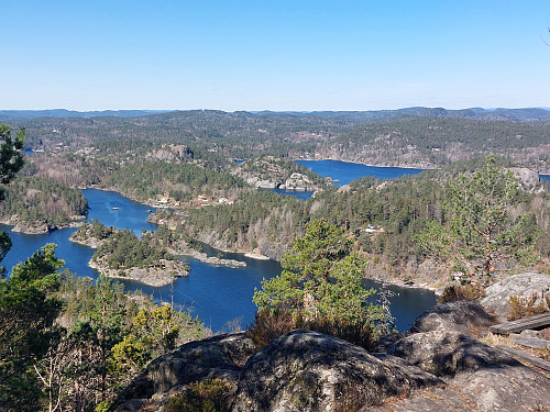 Utsikt fra Langøybratten