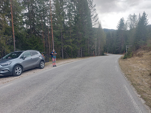 Plass til ett par biler