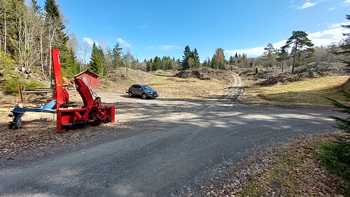 Parkering ved Landsverk