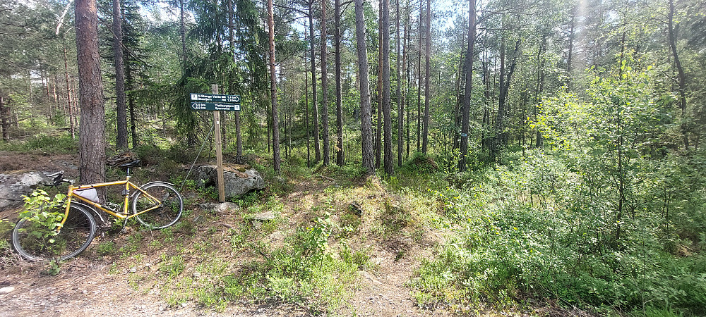 Start på stien