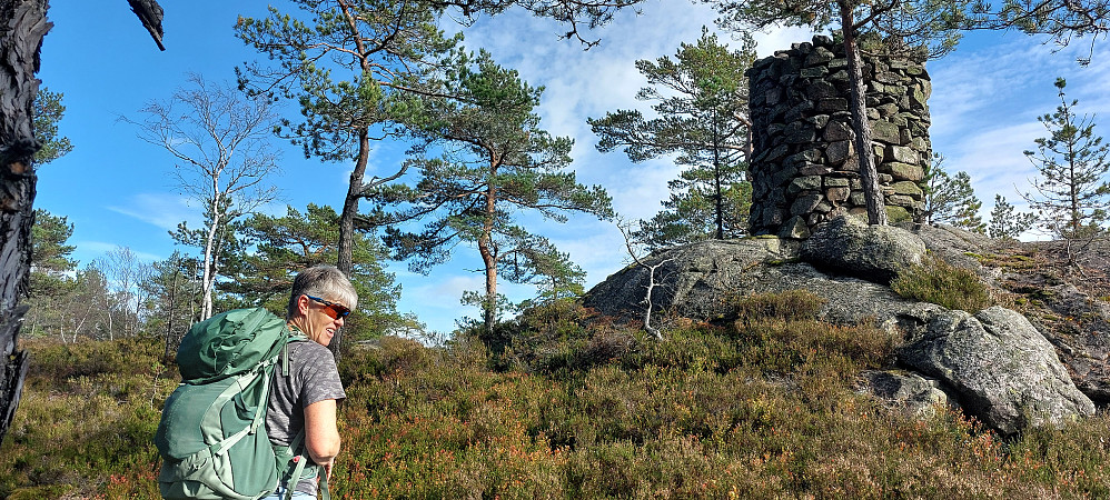 Bøfjell. Topp nr 60 av 60 er nådd