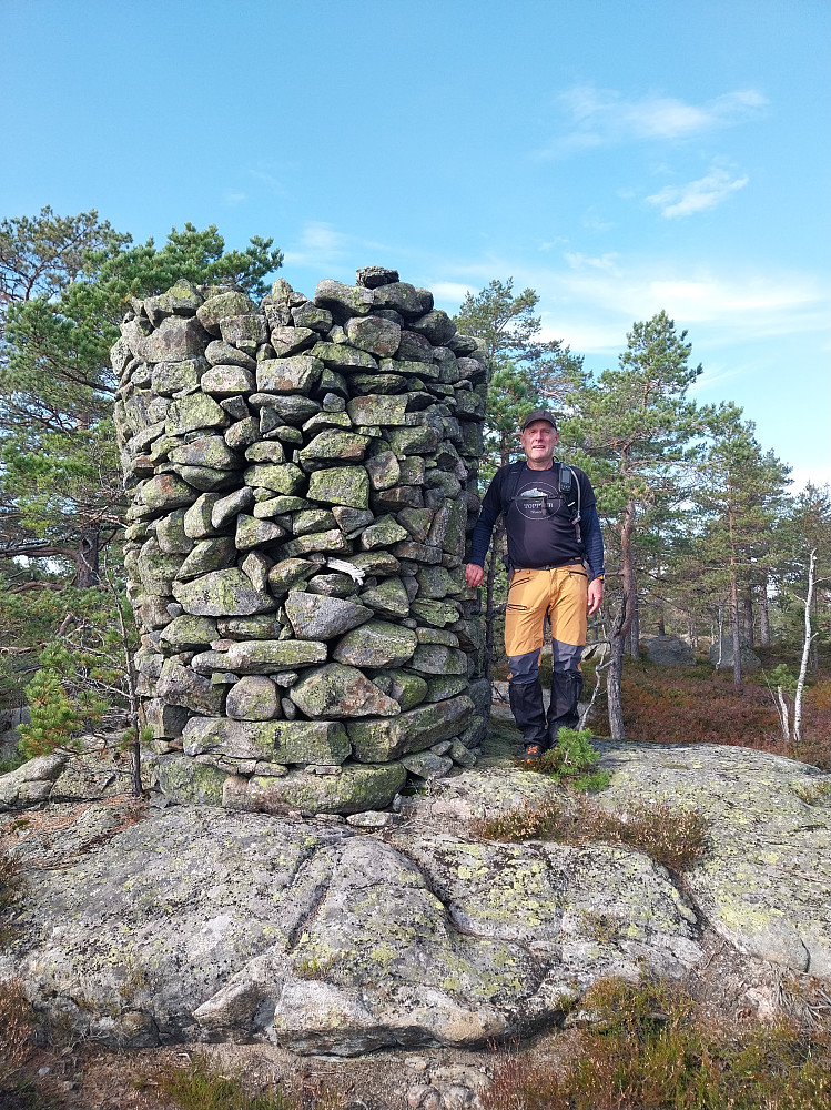 Bøfjell. Topp nr 60 av 60 er nådd