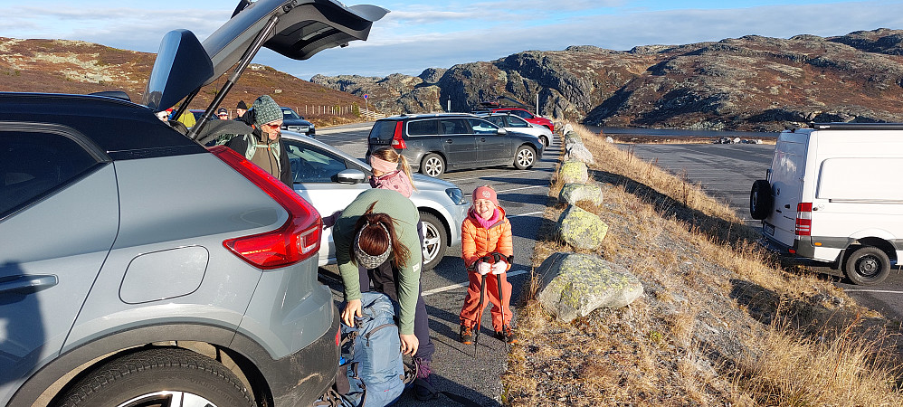 Parkerte på Stavsro