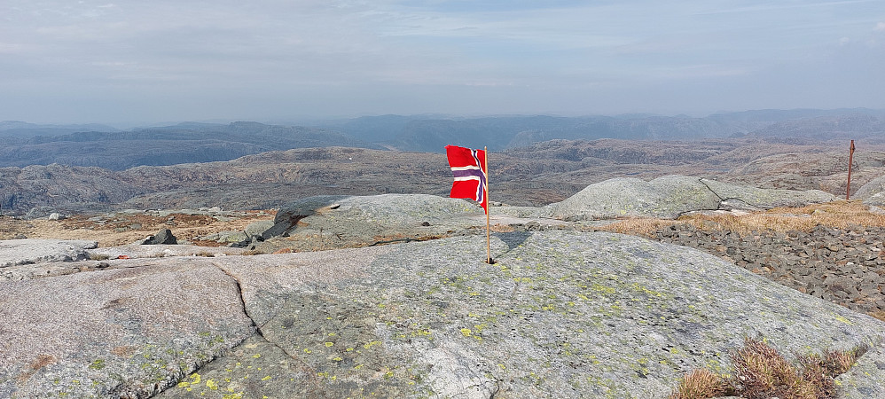 Kommunetoppunktet i Egersund.