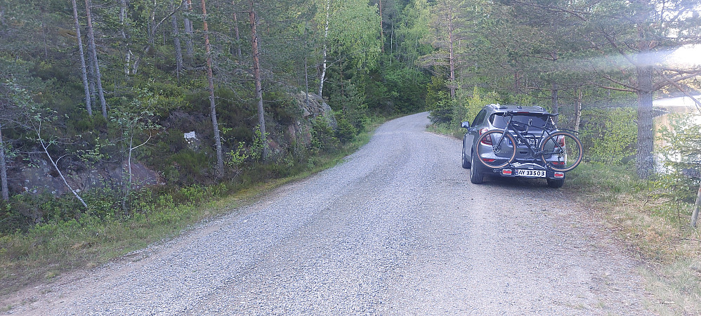 Mjåvatn parkering