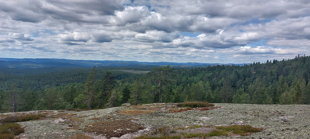 Fjellveggen utsikt