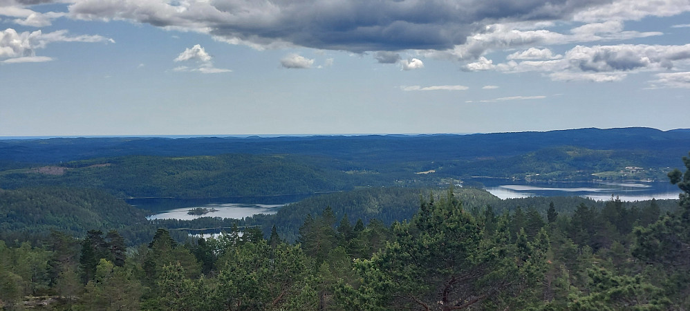 Fjellveggen utsikt