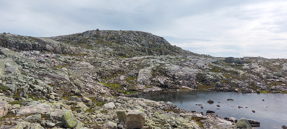 Urdalsknuten fra vest. Endel ur.