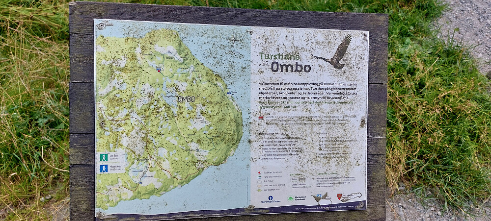 Informasjon om Ombo ved parkeringen