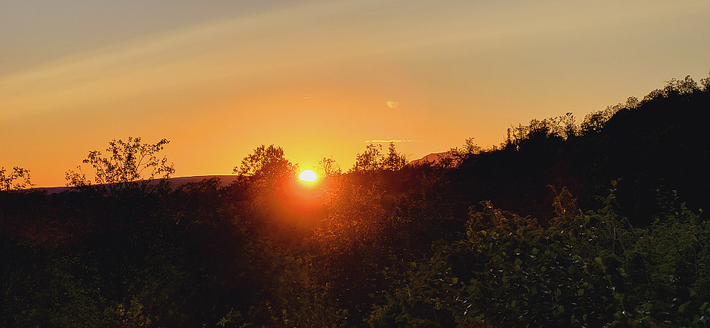 Nydelig solnedgang..