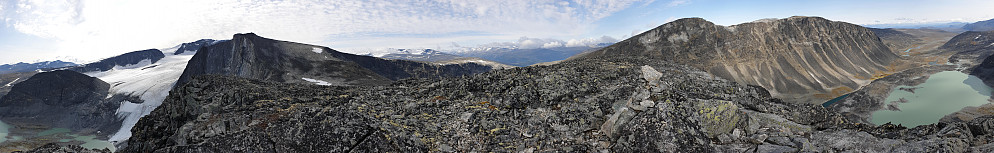 Panorama fra Svartholshøe