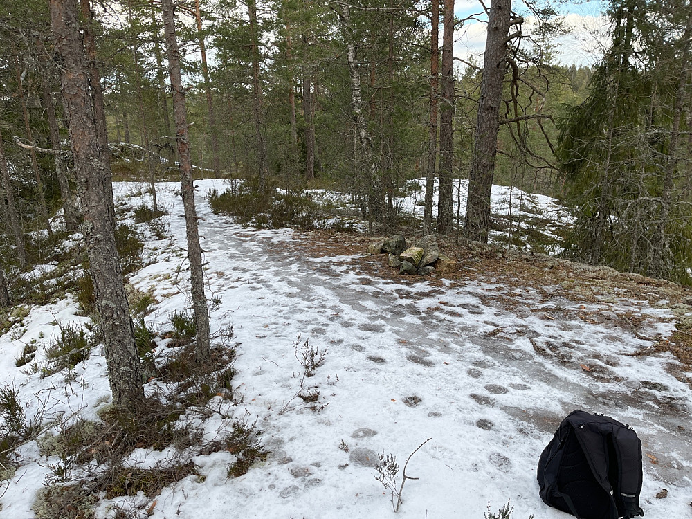 Langåsen topp med bolt
