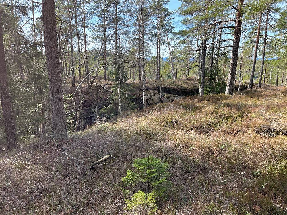 Utsikten fra Nilsåsen (nordover)