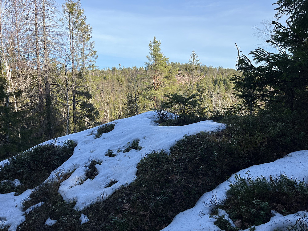 Utsikt fra Vest for Eikhaugane