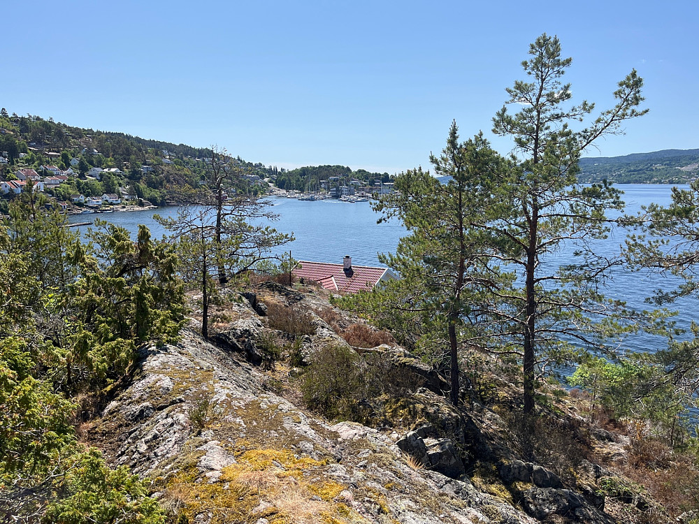 Utsikt fra Gylteholmen mot Drøbak