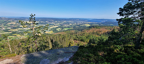 Fra utsiktikten mot Lierdalen