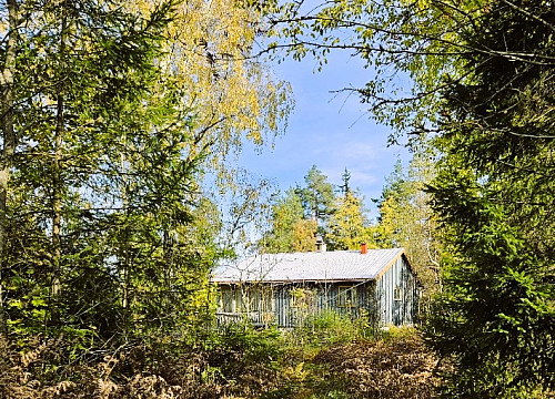 Fraflyttet hus