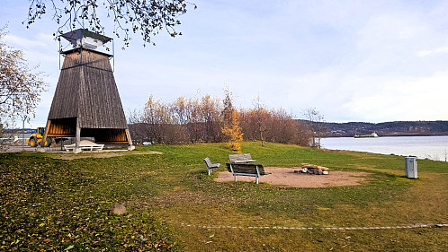 Ytterste punkt for turveien mot Lier
