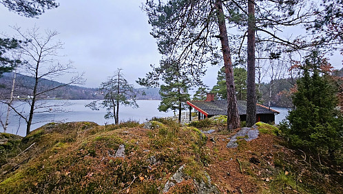 Ytterst på odden. 