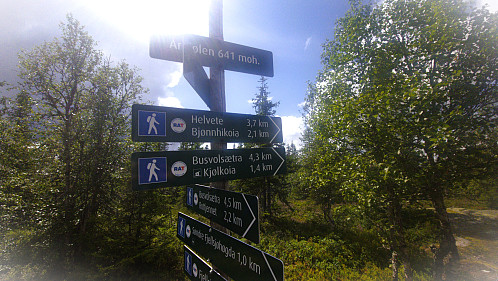 Kort vei til h... :)