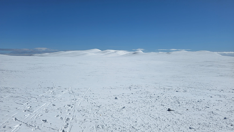 Østover fra veien over Valdresflye.
