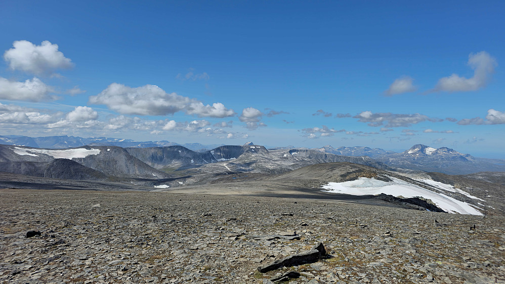 Storlifjellet, Neådalssnota og Snota.