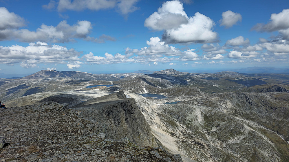 Trollhetta og Svarthøtta. Hatt to tidligere turer rundt Svarthamrane. Fint område!